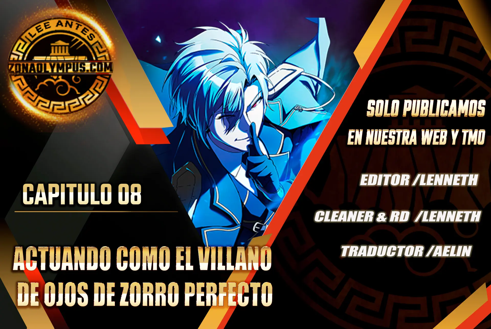 Actuando como el villano de ojos de zorro Perfecto > Capitulo 8 > Page 01
