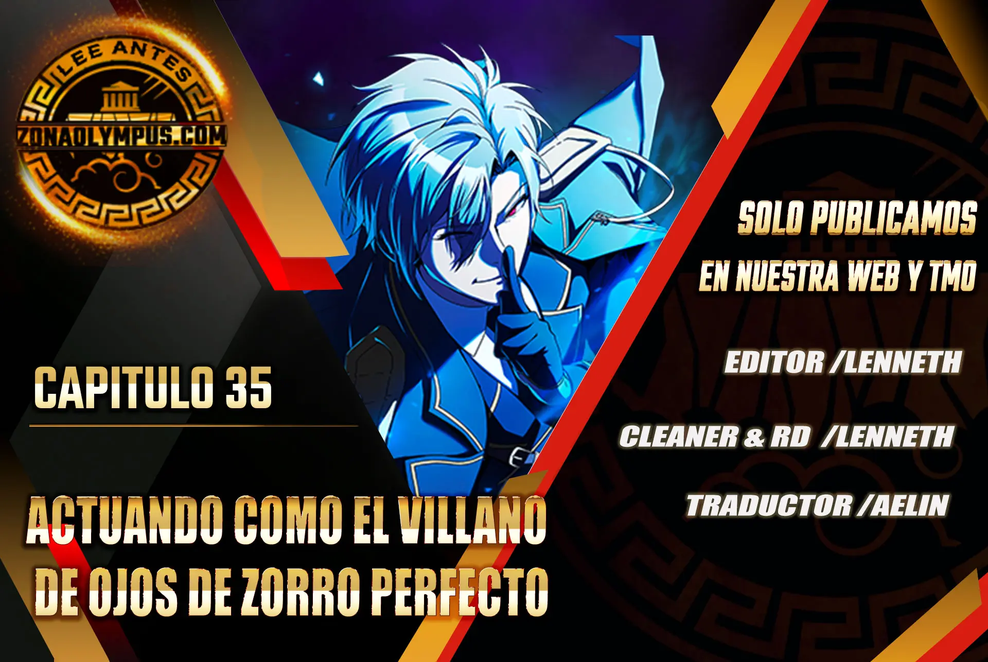 Actuando como el villano de ojos de zorro Perfecto > Capitulo 35 > Page 01