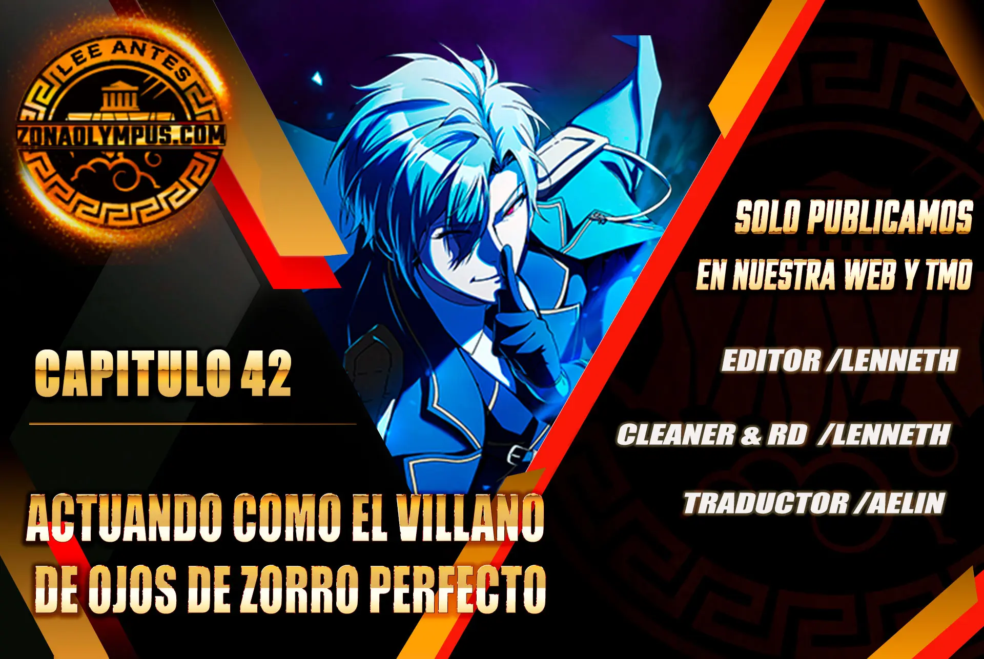 Actuando como el villano de ojos de zorro Perfecto > Capitulo 42 > Page 01