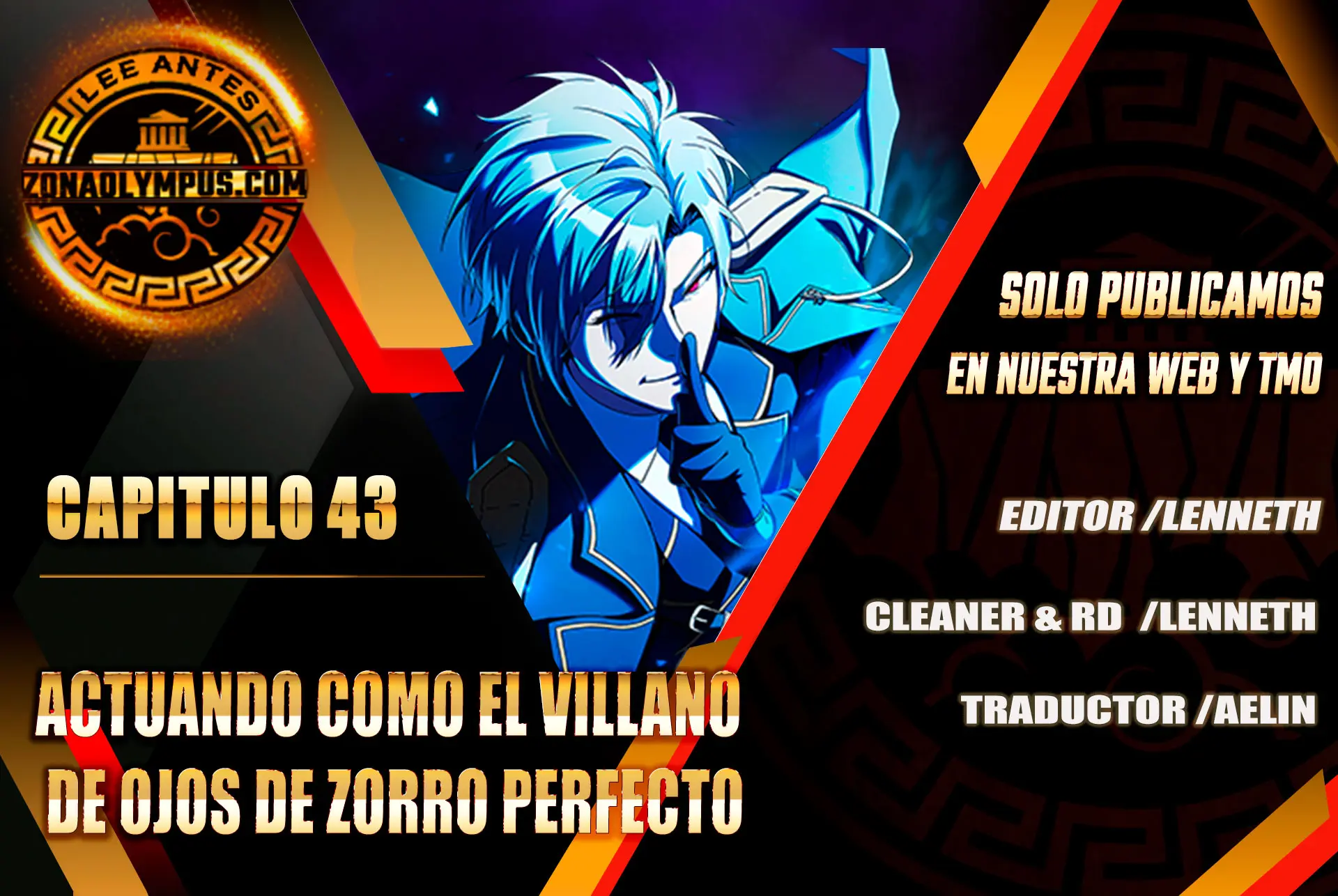 Actuando como el villano de ojos de zorro Perfecto > Capitulo 43 > Page 01