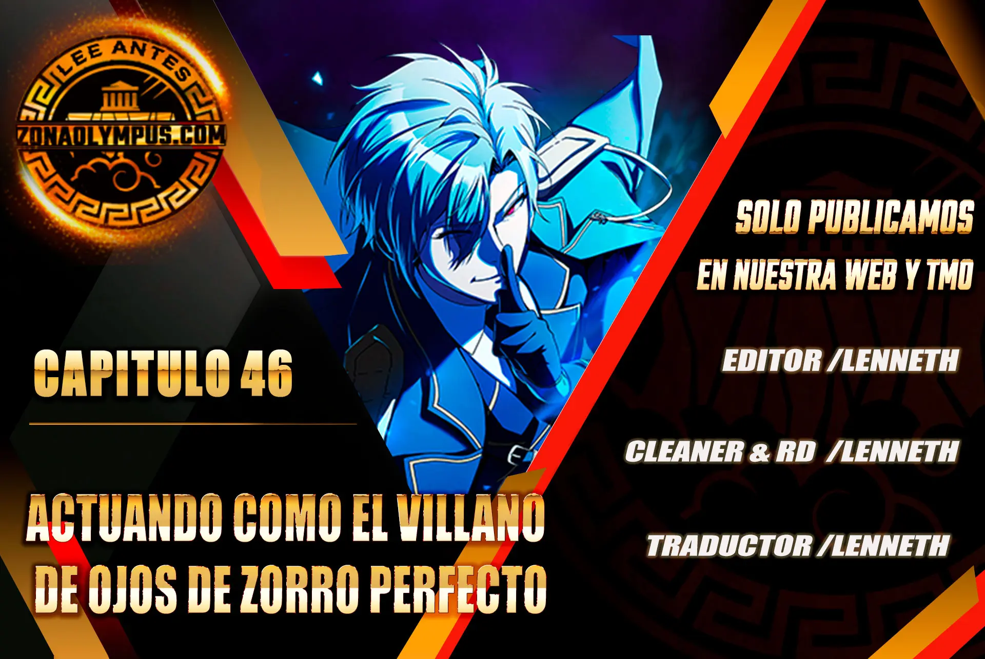 Actuando como el villano de ojos de zorro Perfecto > Capitulo 46 > Page 01