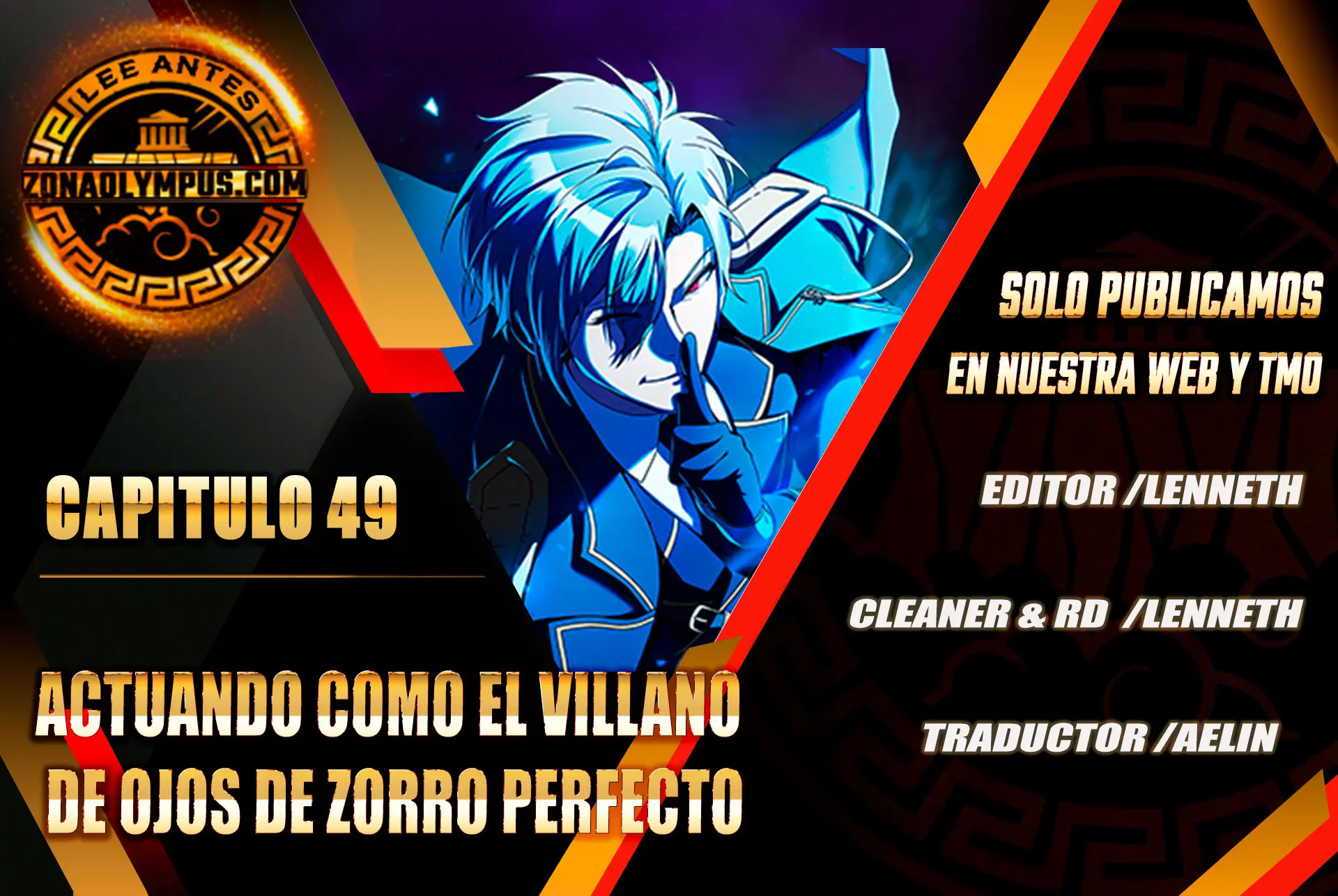 Actuando como el villano de ojos de zorro Perfecto > Capitulo 50 > Page 01