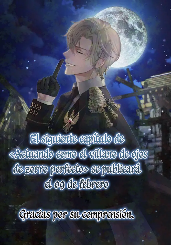 Actuando como el villano de ojos de zorro Perfecto > Capitulo 50.05 > Page 01