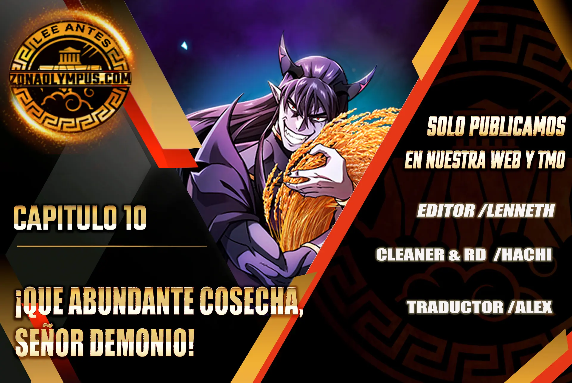¡Que abundante cosecha, señor demonio! > Capitulo 10 > Page 11