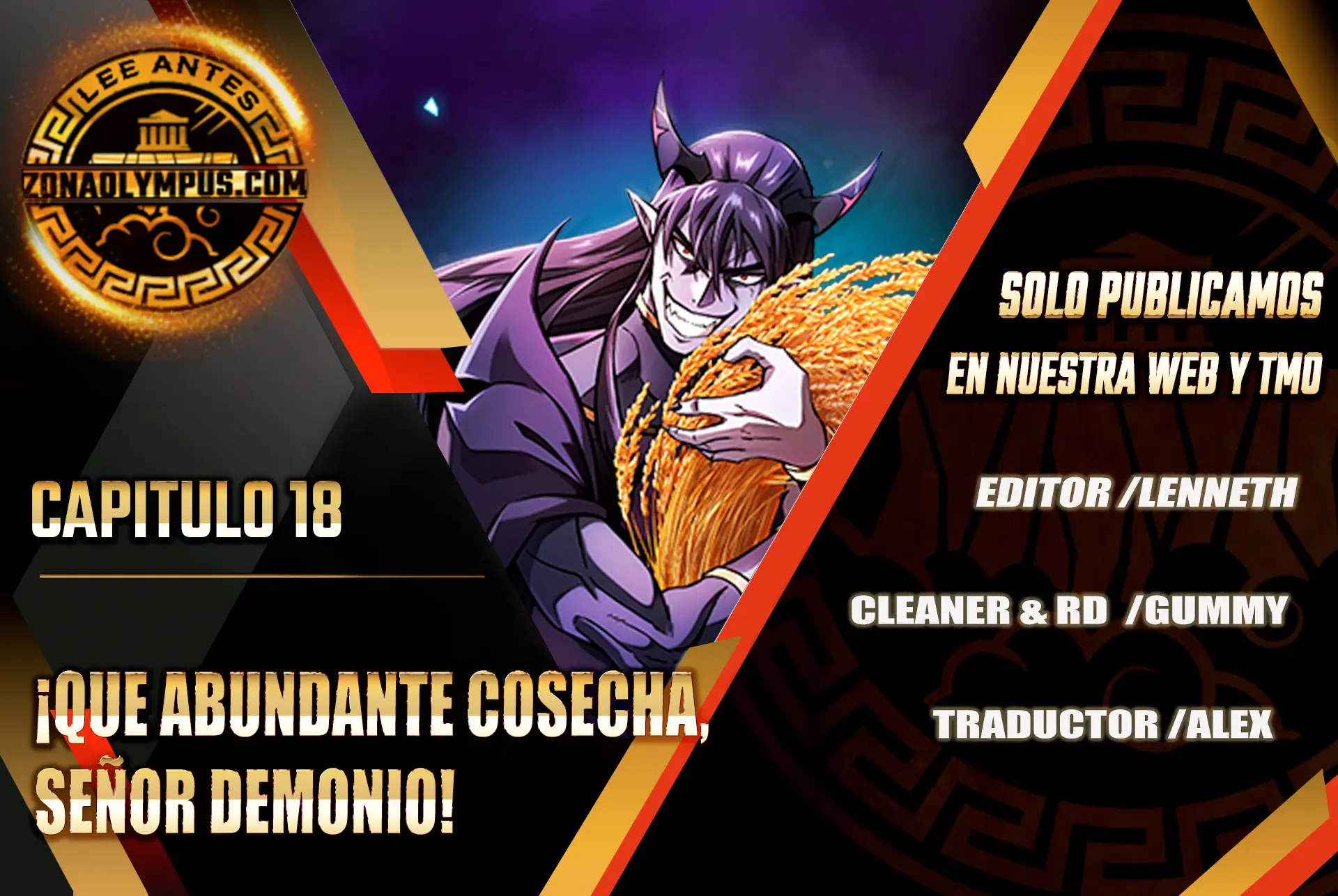 ¡Que abundante cosecha, señor demonio! > Capitulo 18 > Page 01
