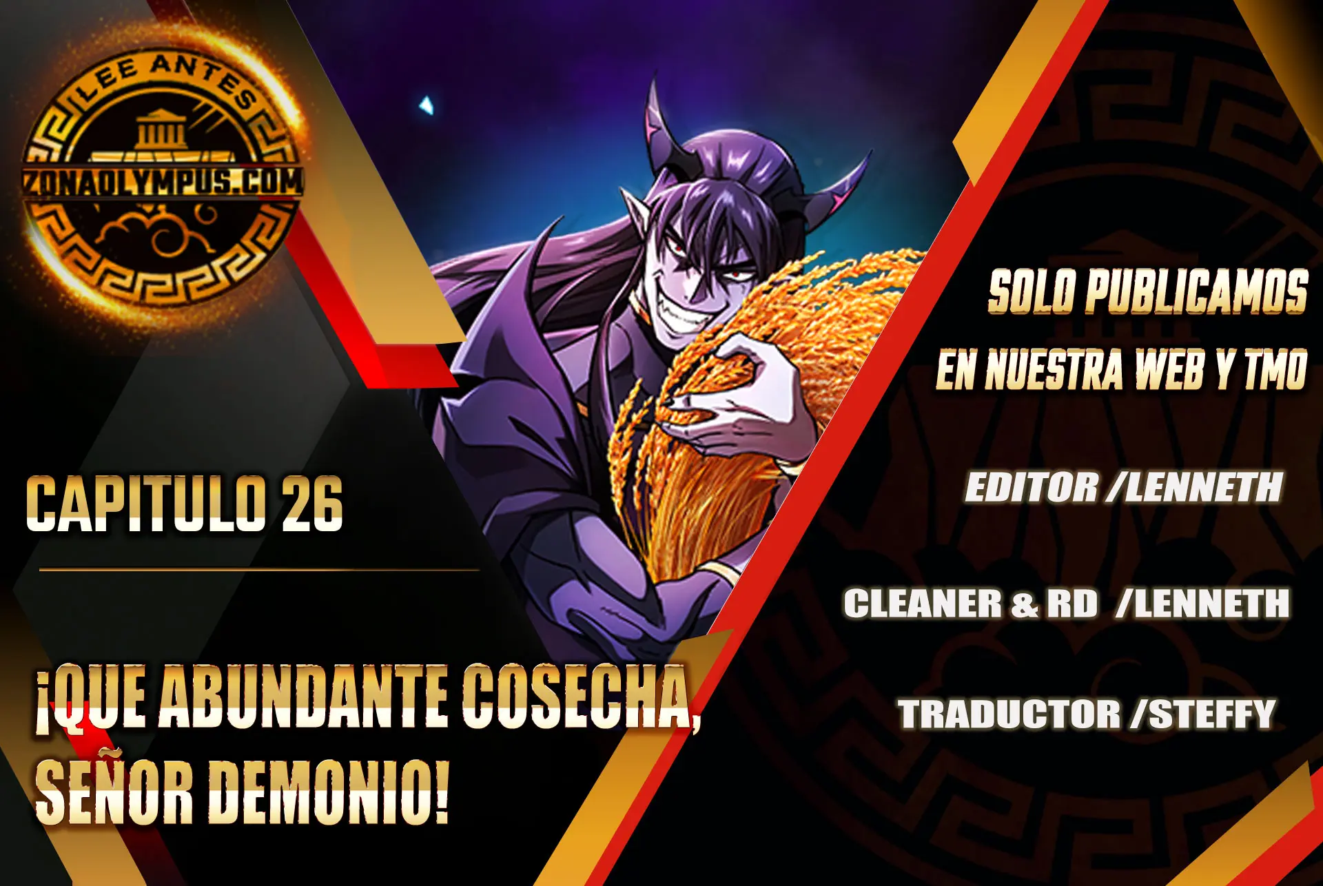 ¡Que abundante cosecha, señor demonio! > Capitulo 26 > Page 01