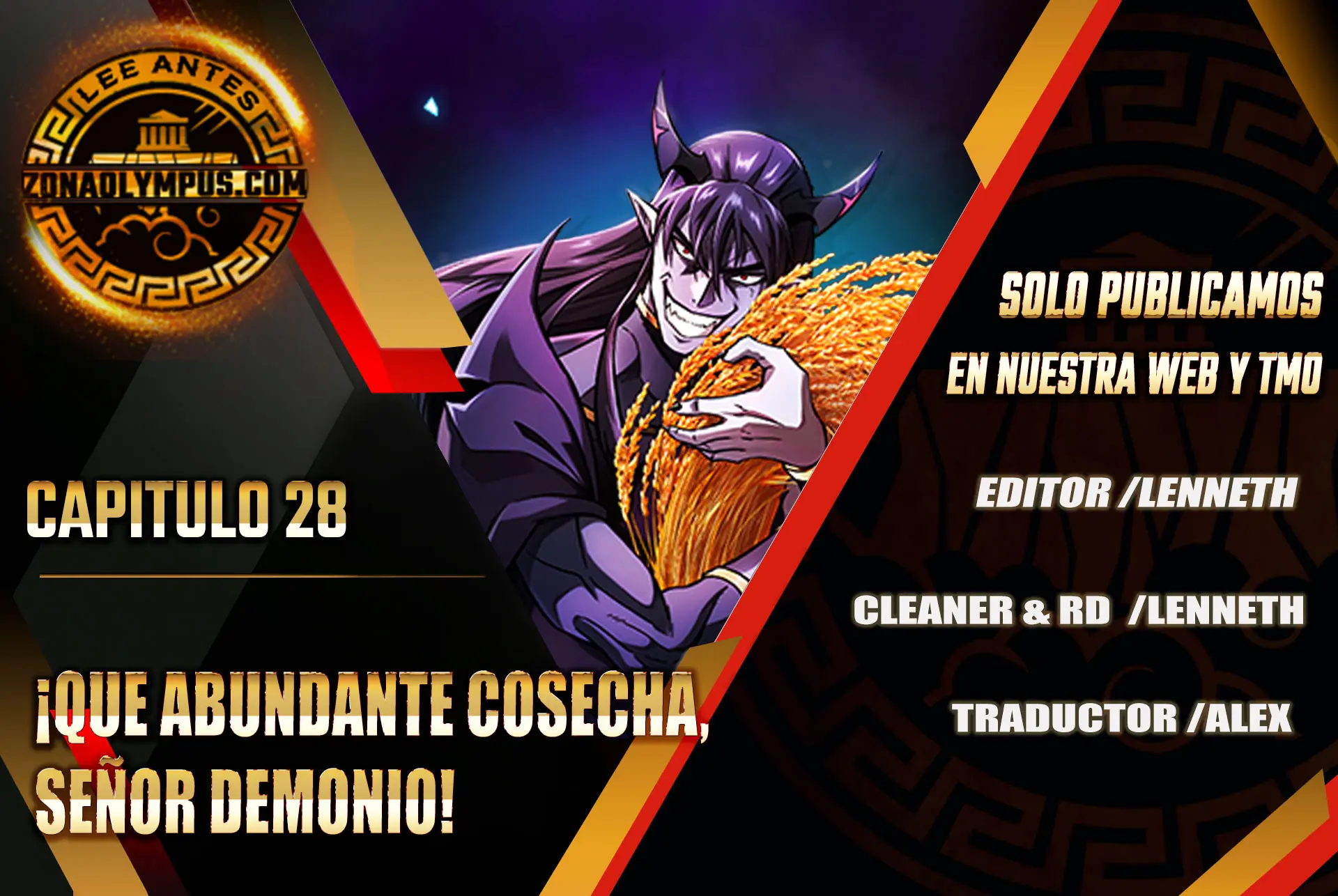 ¡Que abundante cosecha, señor demonio! > Capitulo 28 > Page 01
