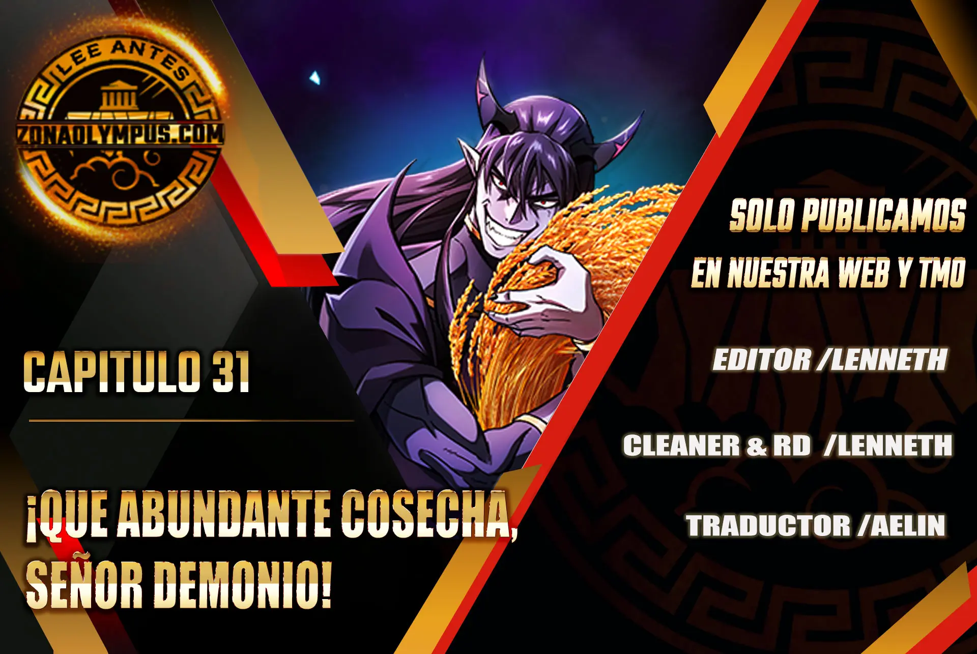 ¡Que abundante cosecha, señor demonio! > Capitulo 31 > Page 01