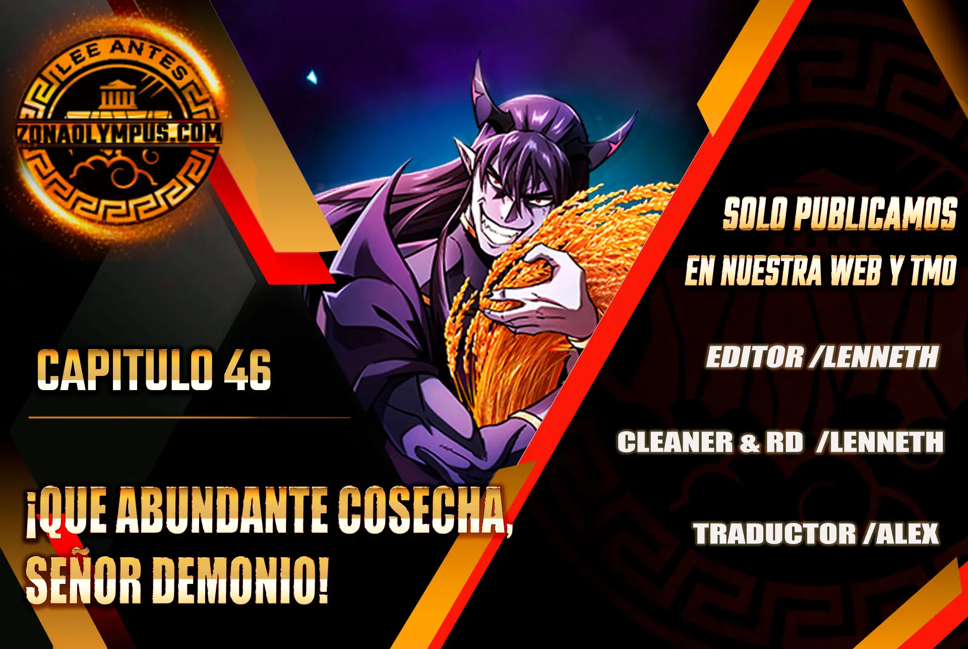 ¡Que abundante cosecha, señor demonio! > Capitulo 46 > Page 01