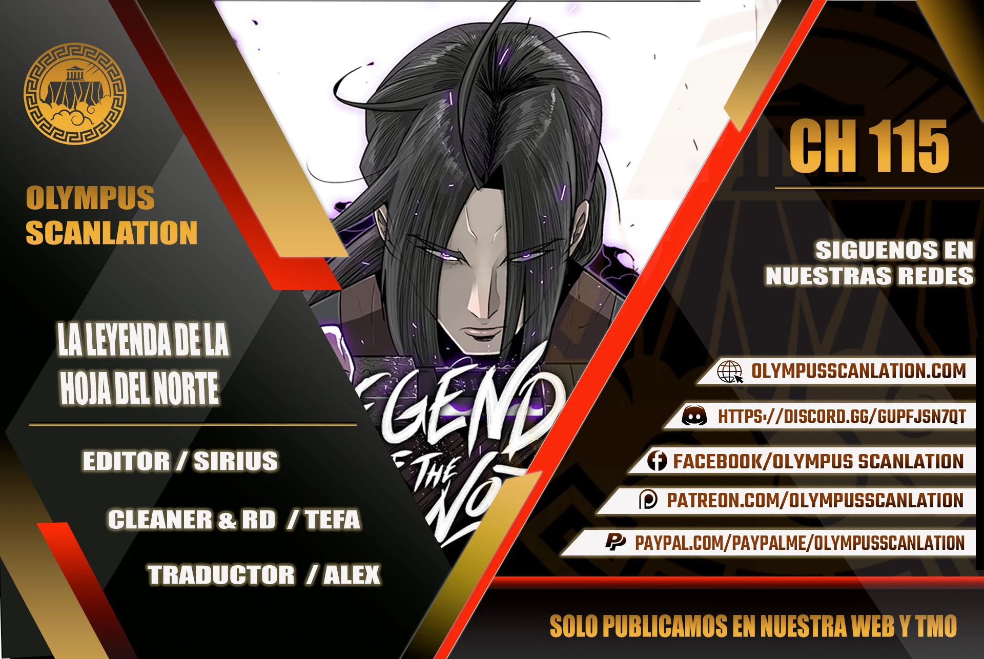La Leyenda de la Hoja del Norte > Capitulo 115 > Page 01