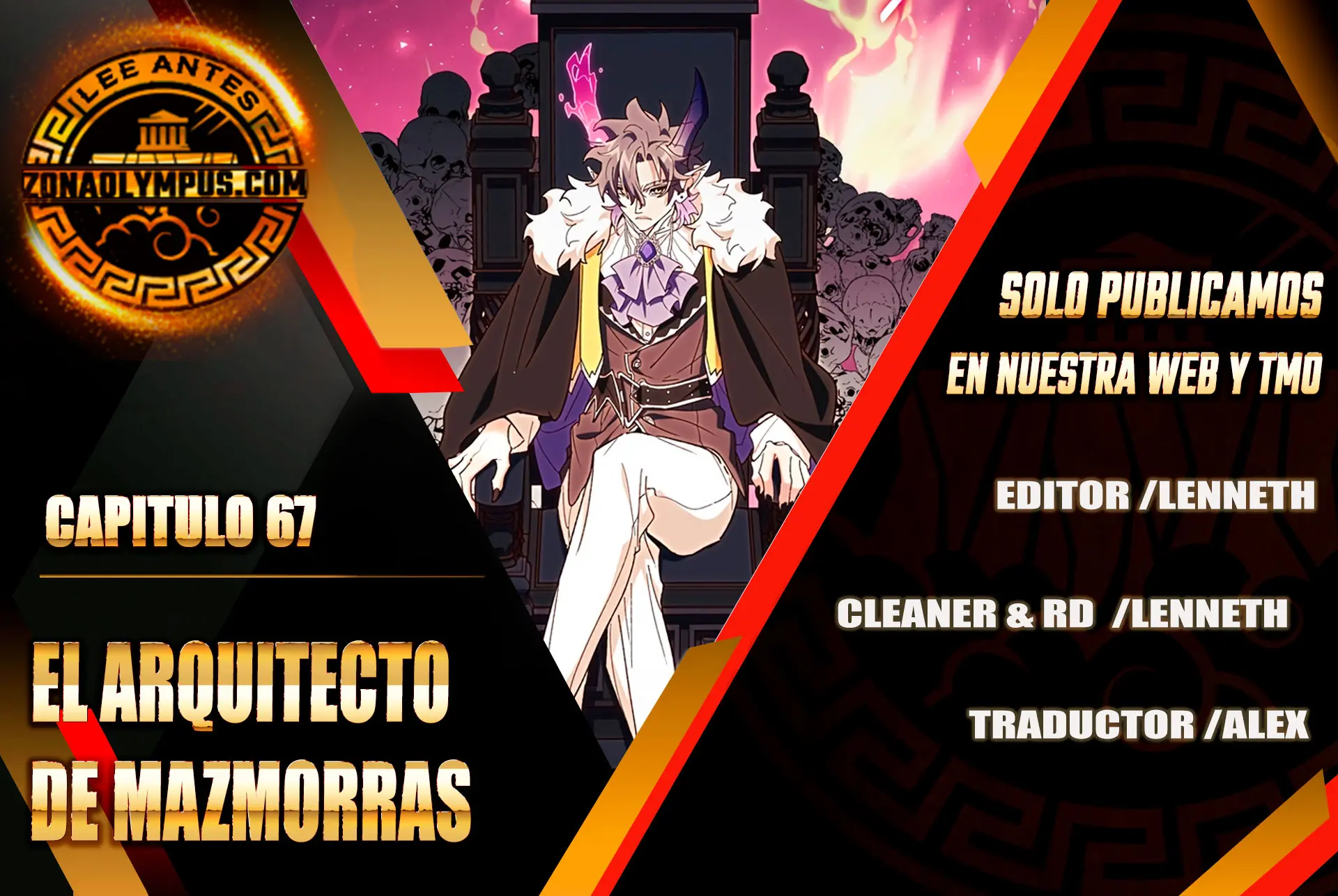El Arquitecto de mazmorras > Capitulo 67 > Page 01