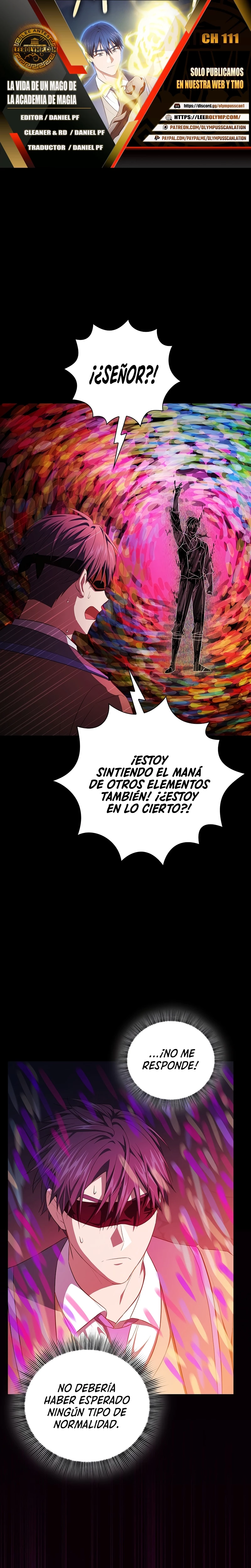 La vida de un mago de la academia de magia > Capitulo 111 > Page 01