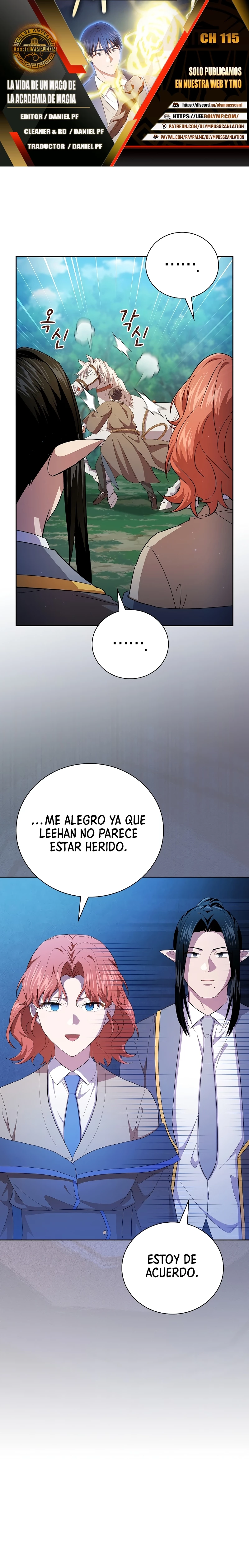 La vida de un mago de la academia de magia > Capitulo 115 > Page 01