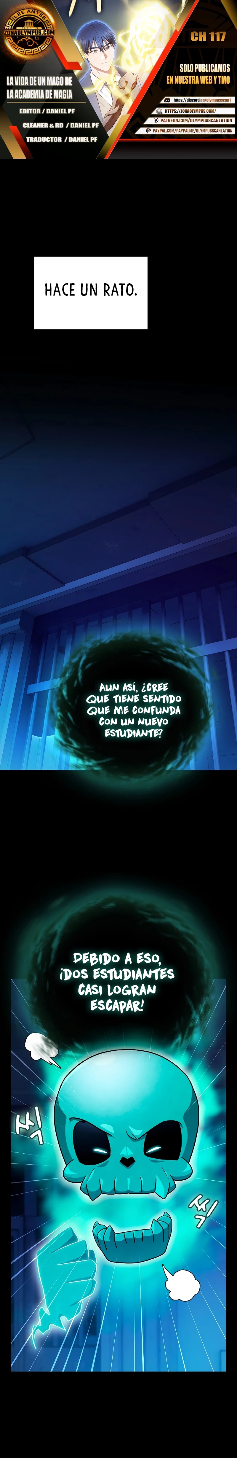 La vida de un mago de la academia de magia > Capitulo 117 > Page 01