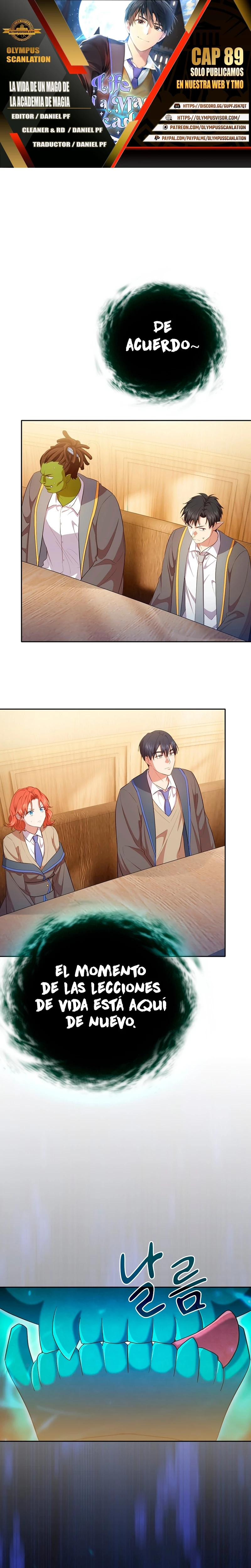 La vida de un mago de la academia de magia > Capitulo 89 > Page 01
