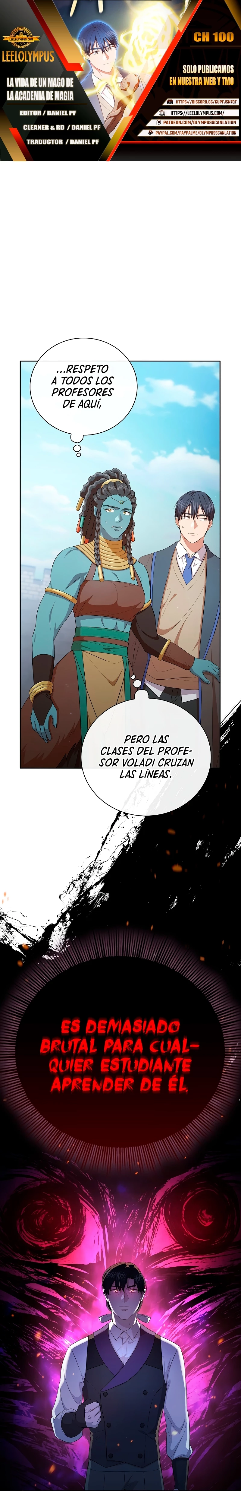 La vida de un mago de la academia de magia > Capitulo 100 > Page 01