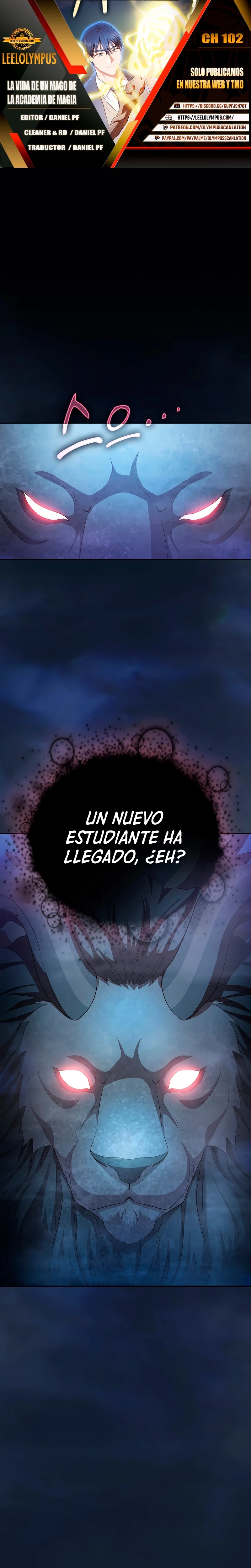 La vida de un mago de la academia de magia > Capitulo 102 > Page 01