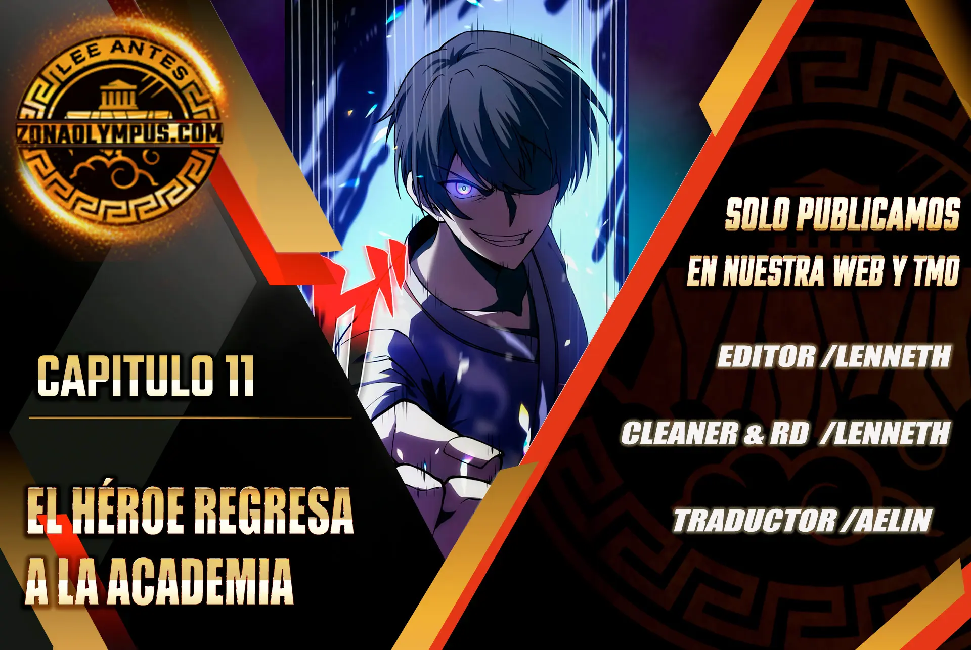 El Héroe Regresa a la Academia > Capitulo 11 > Page 01