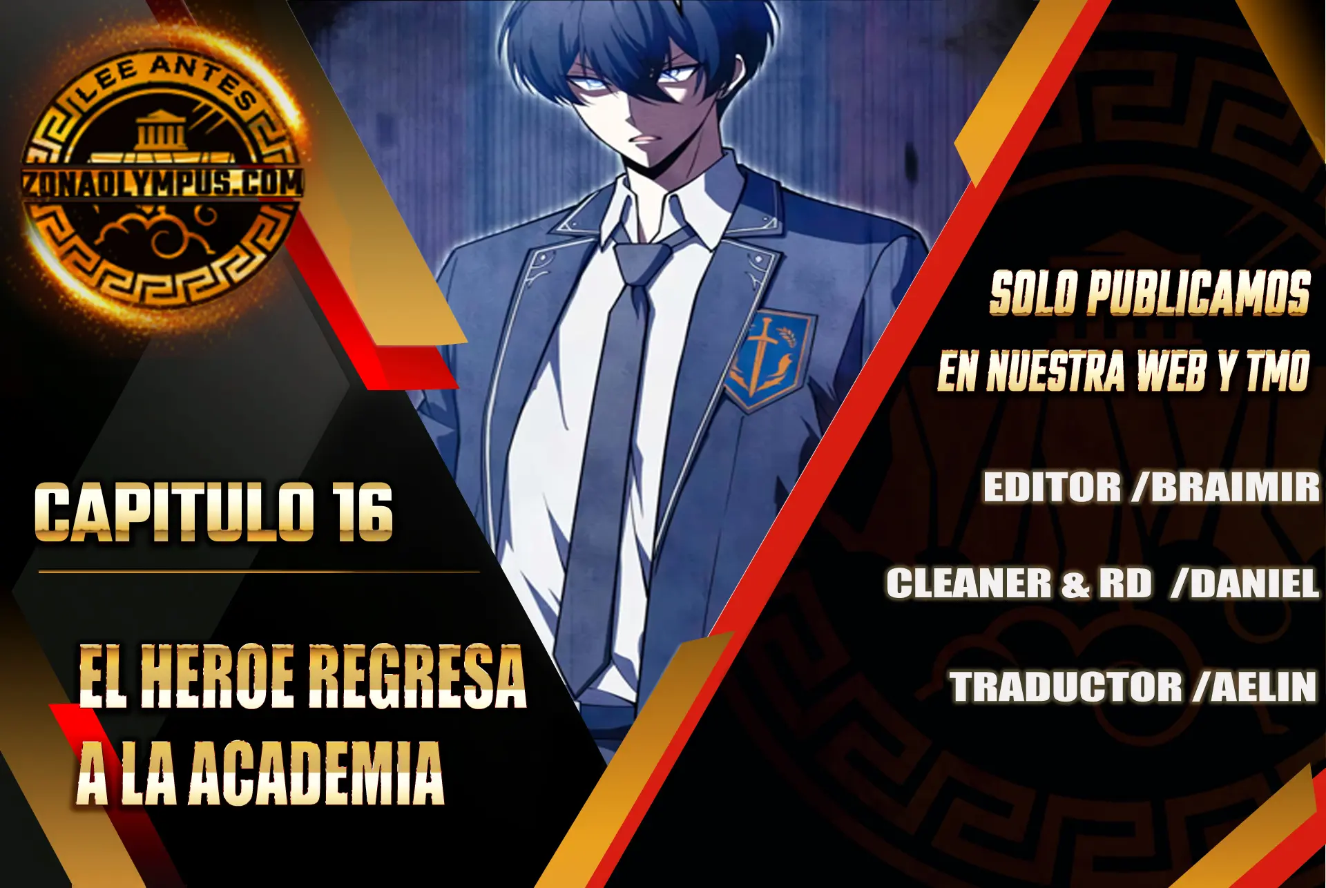 El Héroe Regresa a la Academia > Capitulo 16 > Page 01
