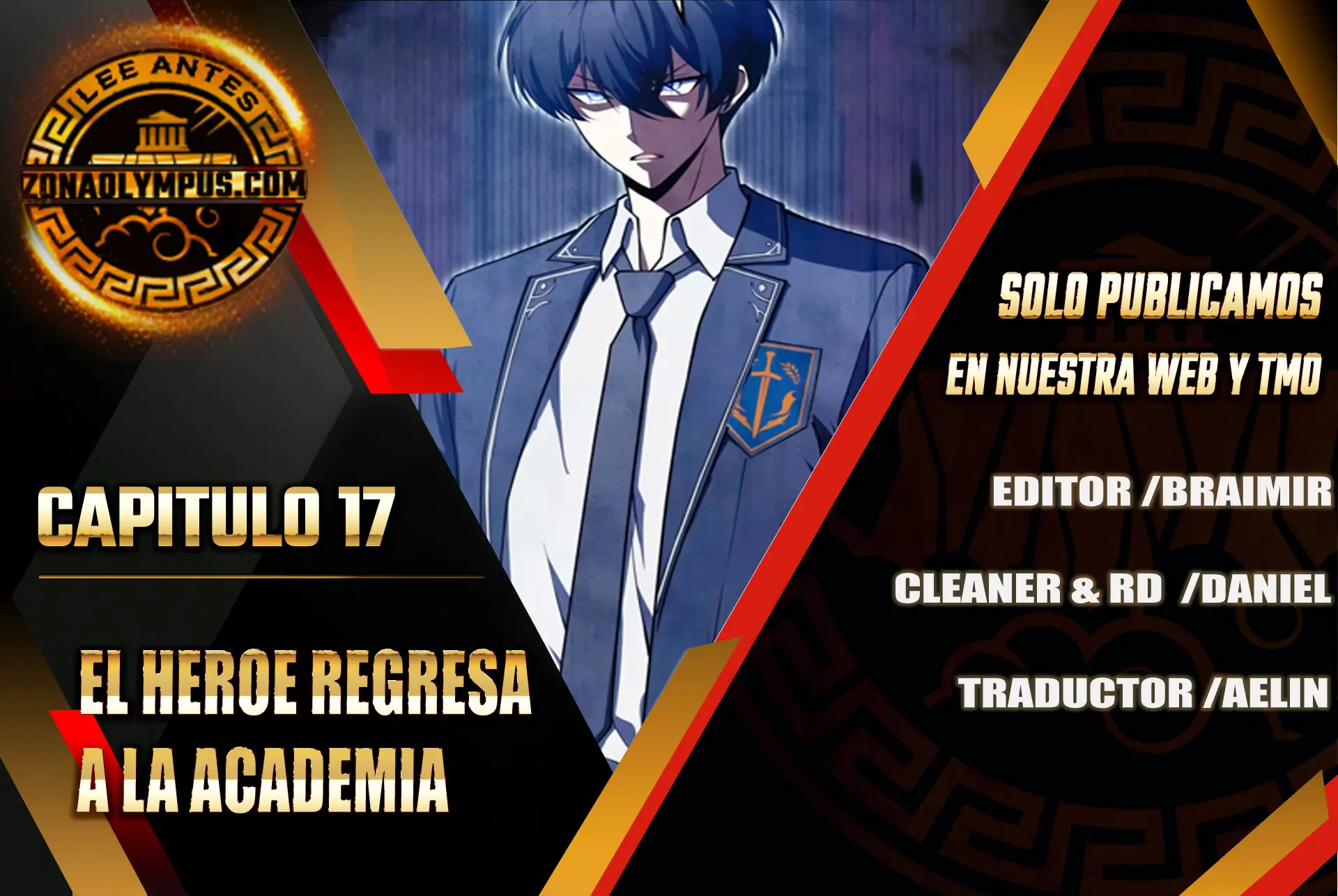 El Héroe Regresa a la Academia > Capitulo 17 > Page 01