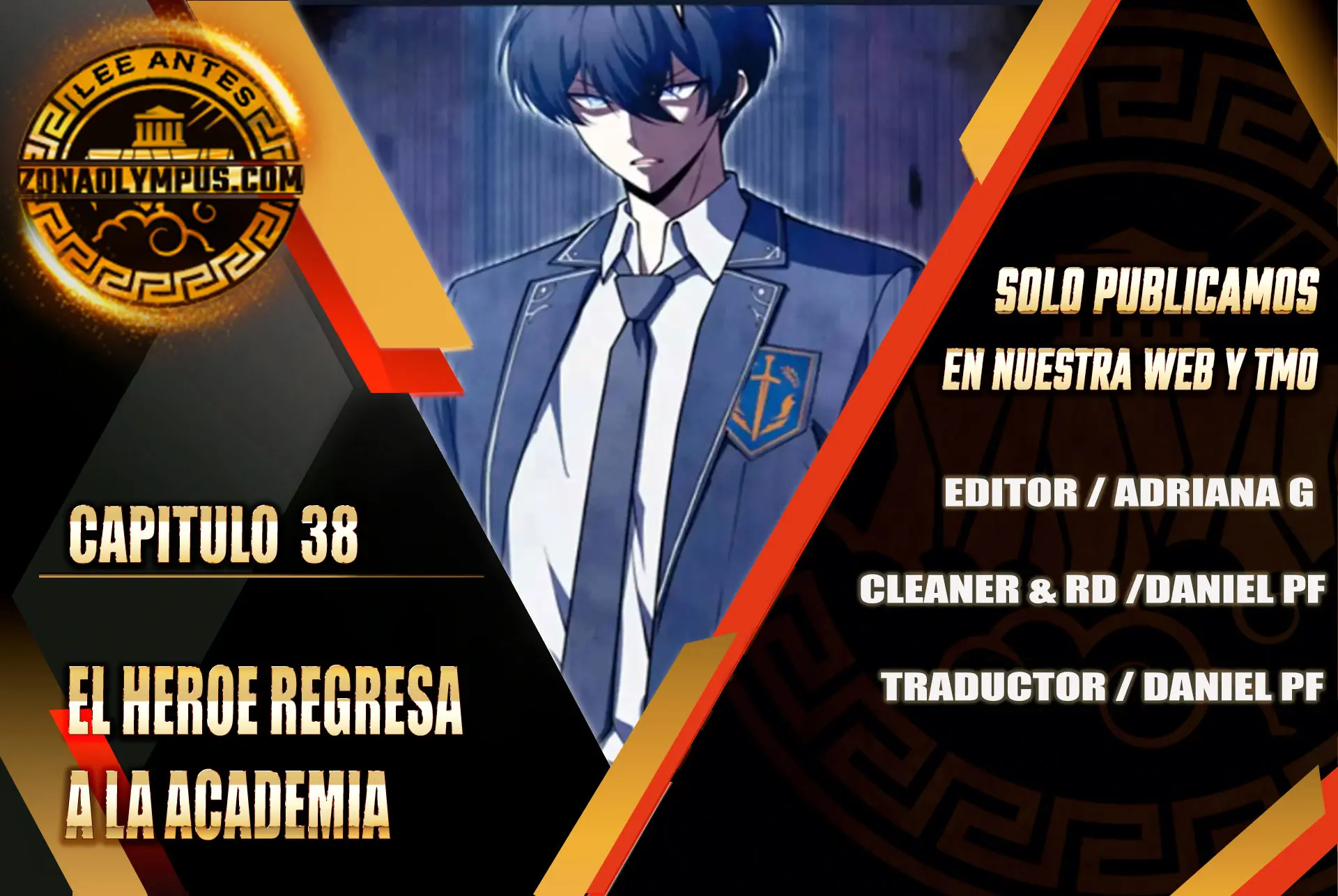 El Héroe Regresa a la Academia > Capitulo 38 > Page 01