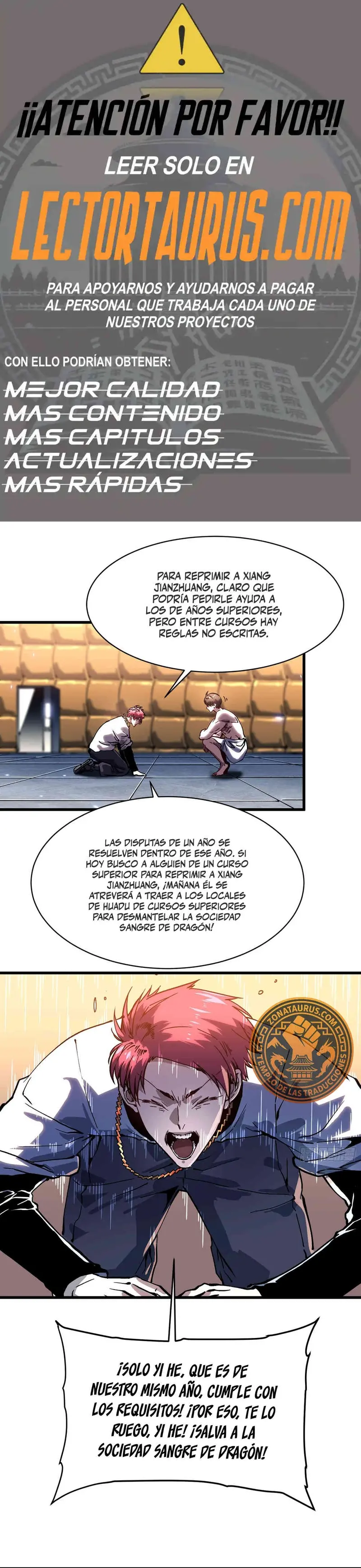 Evolución Marcial: Comienza por Despertar al Rey de los Monstruos > Capitulo 68 > Page 01