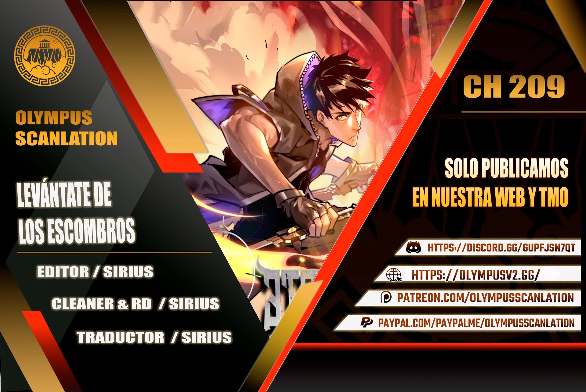 Levantate de los Escombros > Capitulo 209 > Page 01