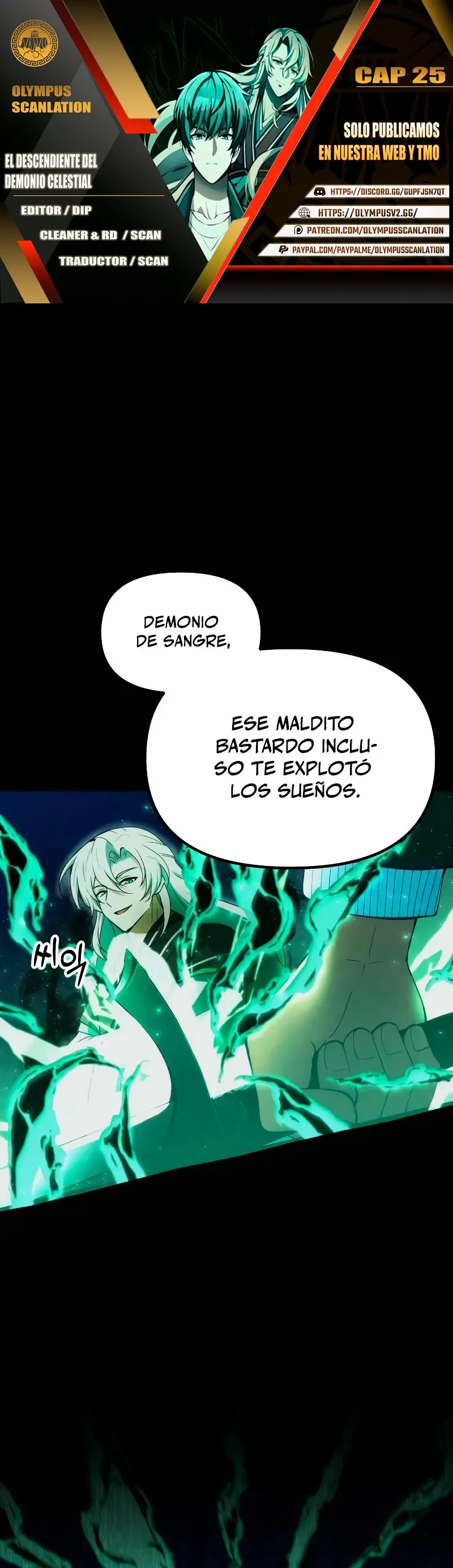 El descendiente del demonio celestial > Capitulo 25 > Page 01