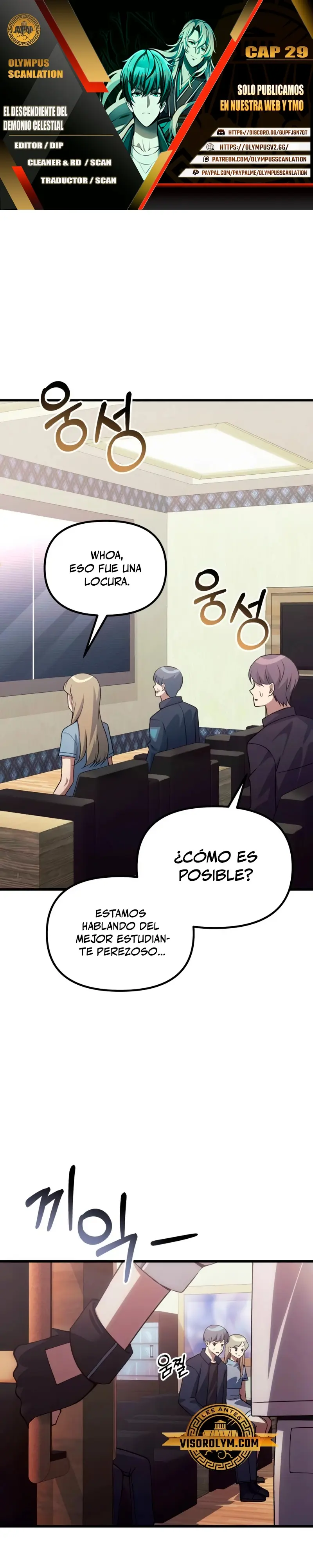 El descendiente del demonio celestial > Capitulo 29 > Page 01
