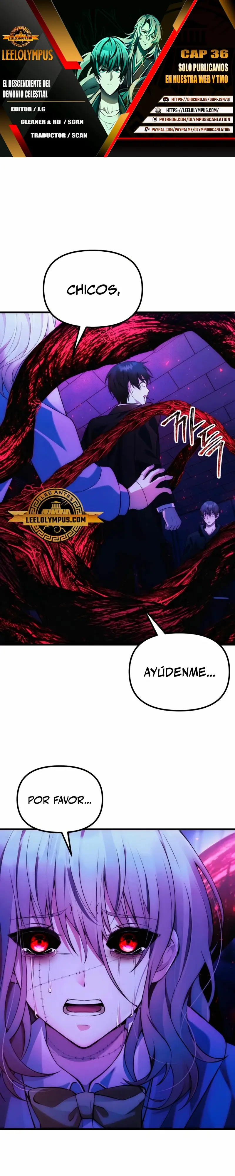 El descendiente del demonio celestial > Capitulo 36 > Page 01