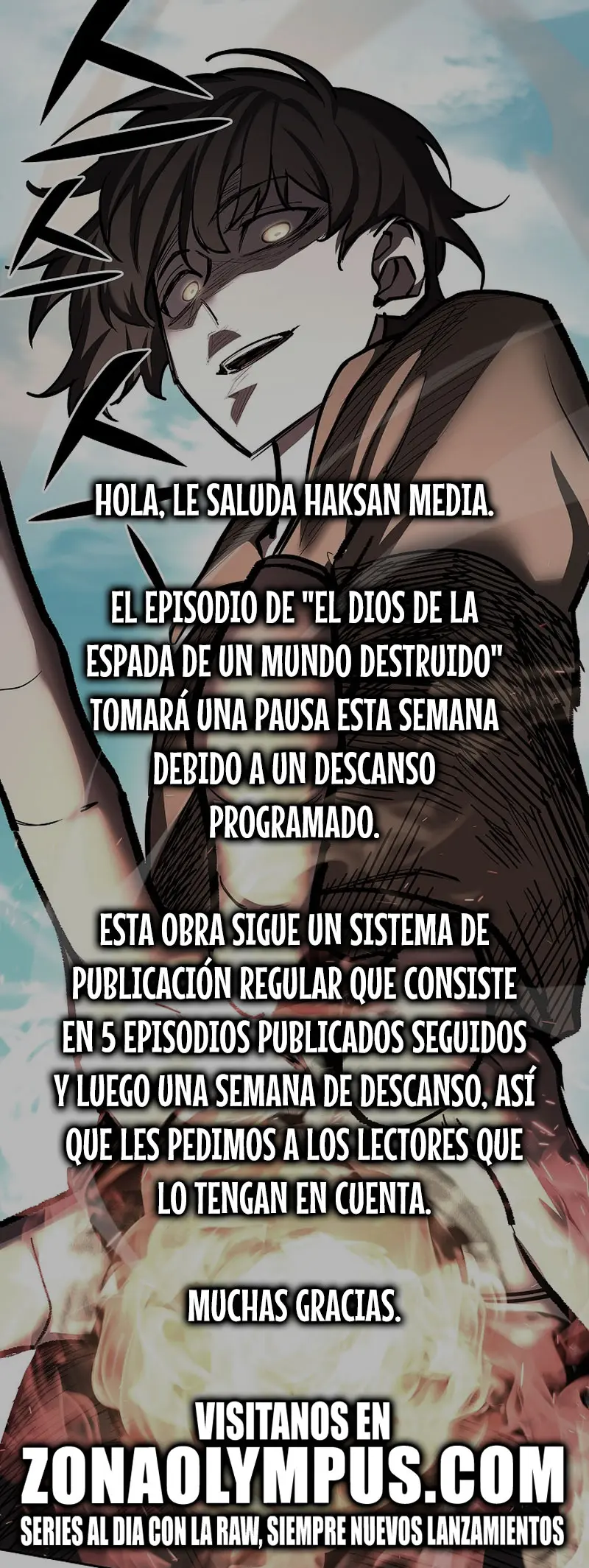 El Dios de la Espada de un Mundo Destruido > Capitulo 24.05 > Page 01