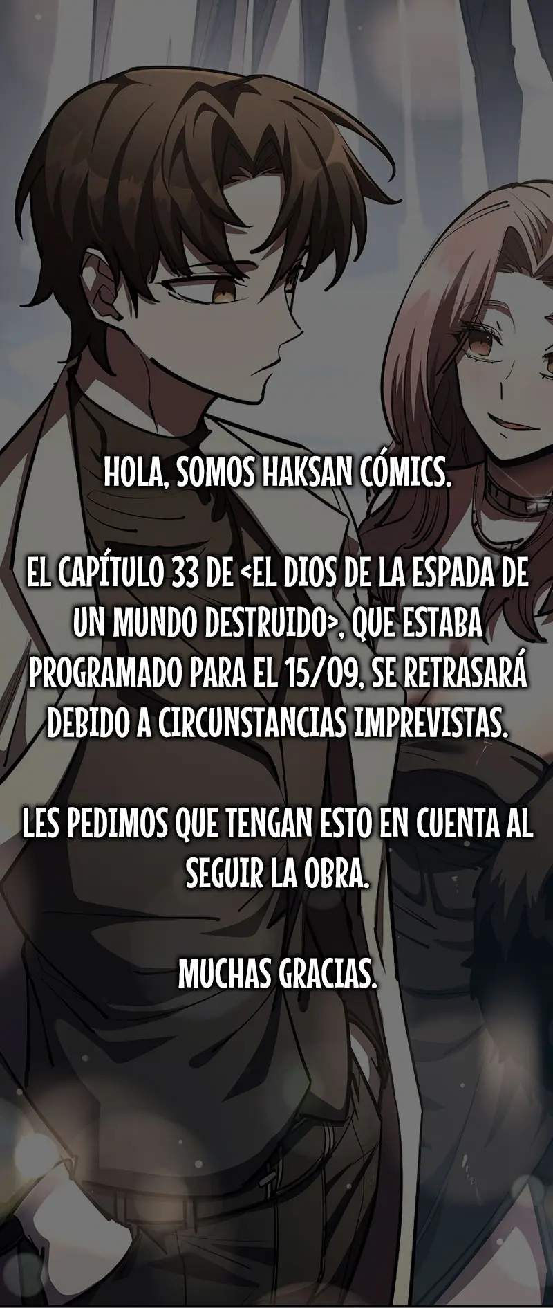 El Dios de la Espada de un Mundo Destruido > Capitulo 32.05 > Page 01