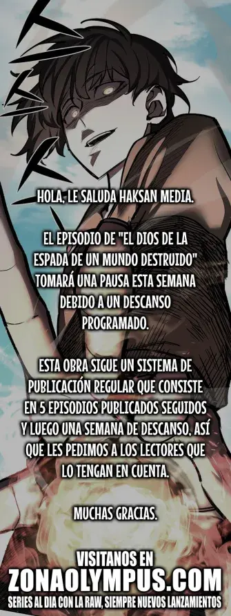 El Dios de la Espada de un Mundo Destruido > Capitulo 34.05 > Page 01