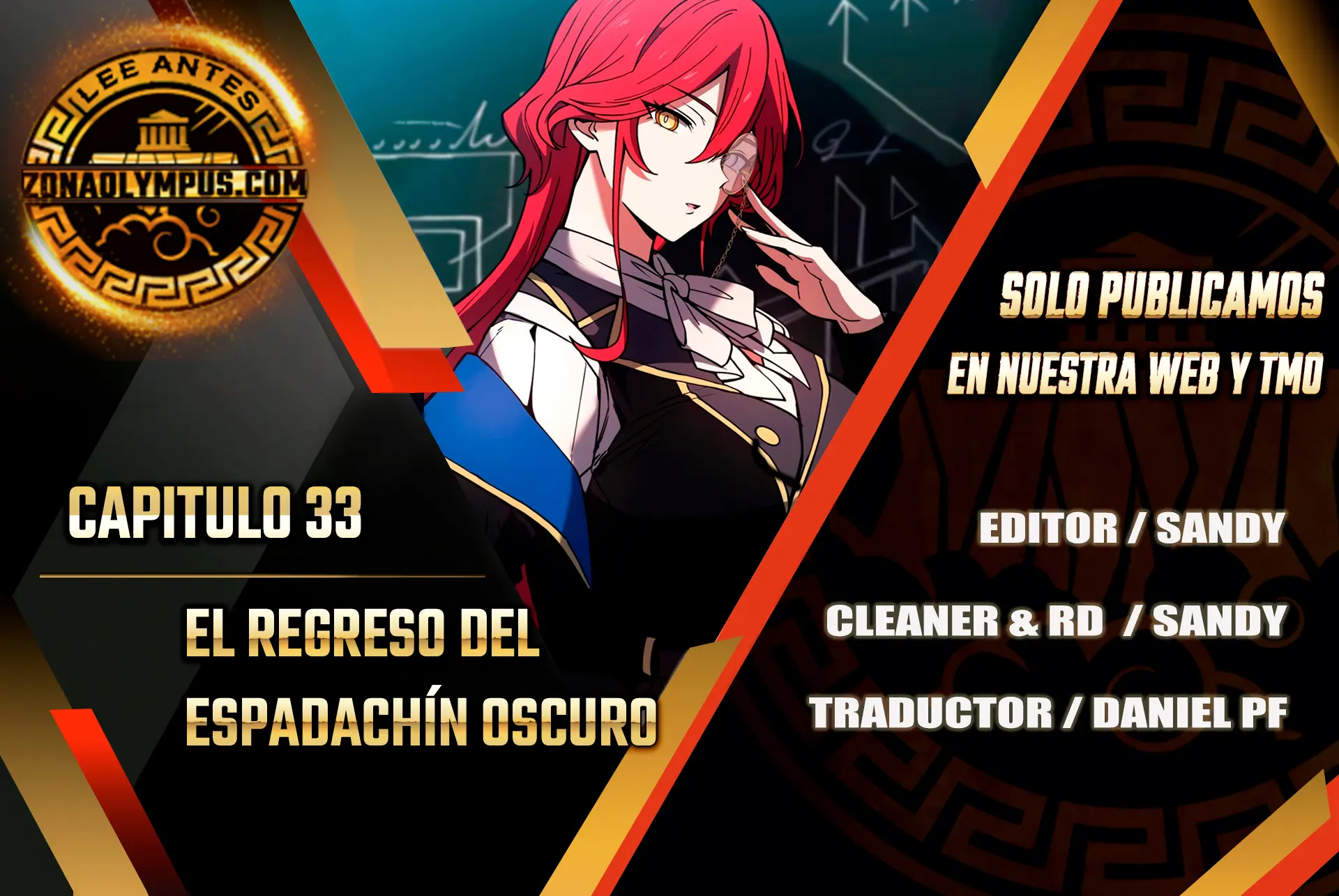 El Regreso del Espadachín Oscuro  > Capitulo 33 > Page 01