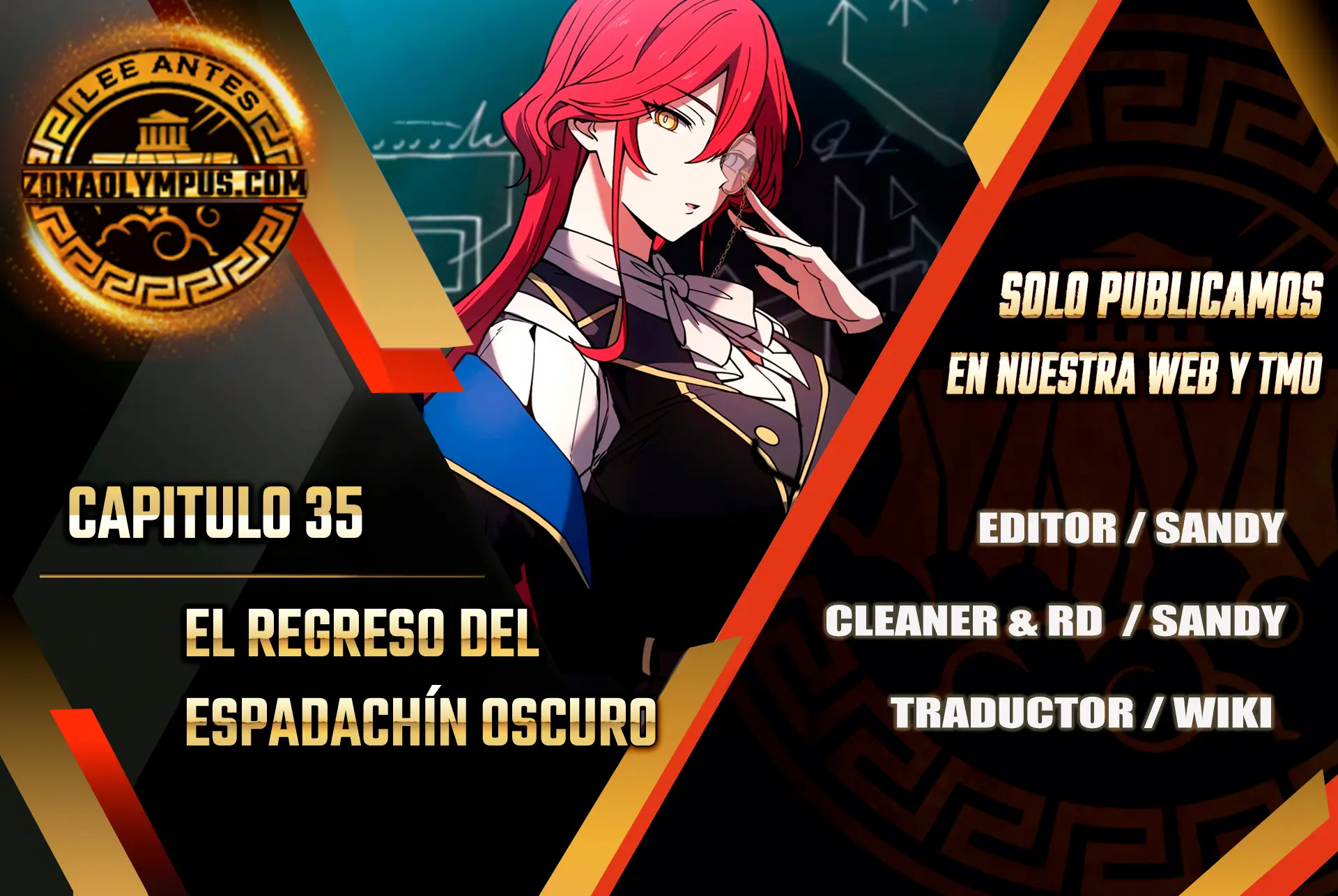 El Regreso del Espadachín Oscuro  > Capitulo 35 > Page 01