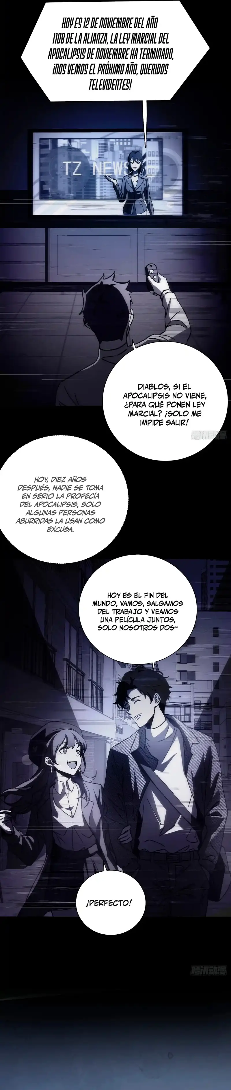 ¡El descenso de la anomalía! Iniciando como un NPC en el fin del Mundo > Capitulo 1 > Page 251