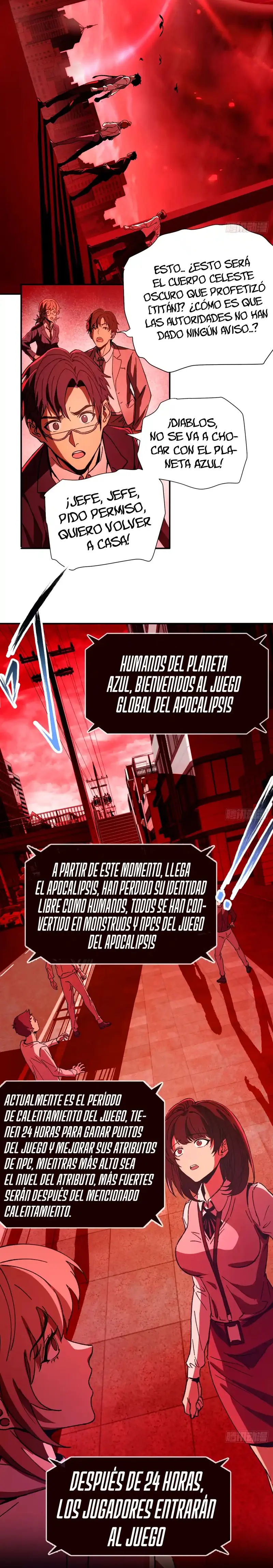 ¡El descenso de la anomalía! Iniciando como un NPC en el fin del Mundo > Capitulo 1 > Page 341
