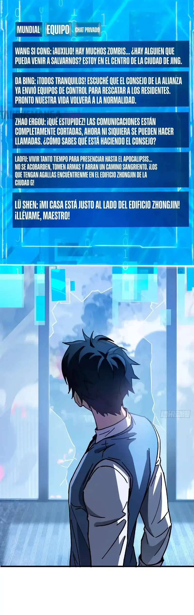¡El descenso de la anomalía! Iniciando como un NPC en el fin del Mundo > Capitulo 4 > Page 111