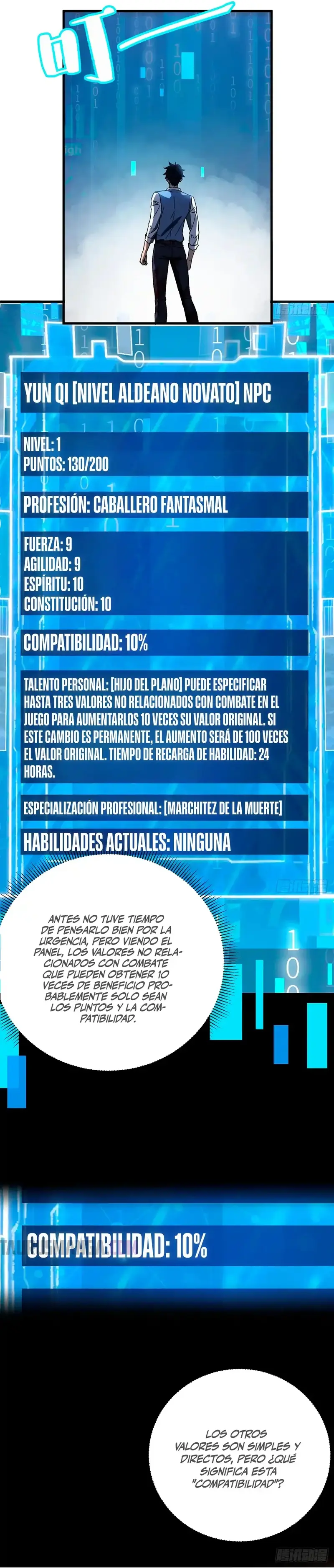 ¡El descenso de la anomalía! Iniciando como un NPC en el fin del Mundo > Capitulo 4 > Page 141