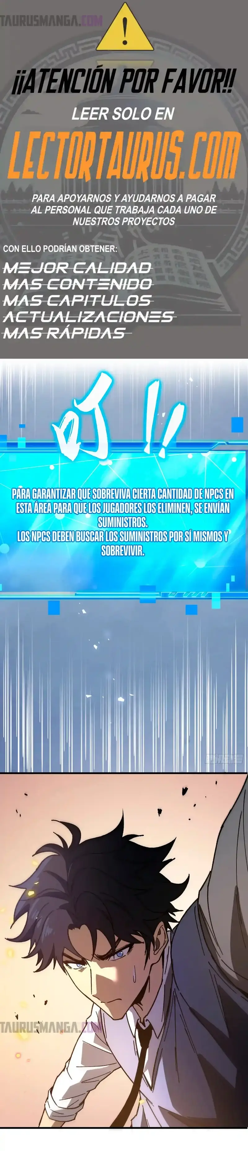 ¡El descenso de la anomalía! Iniciando como un NPC en el fin del Mundo > Capitulo 5 > Page 01