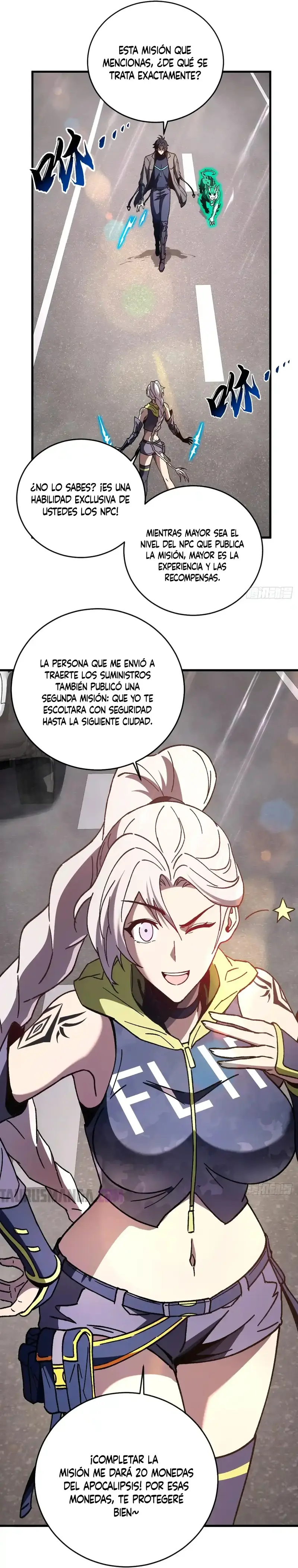 ¡El descenso de la anomalía! Iniciando como un NPC en el fin del Mundo > Capitulo 23 > Page 211