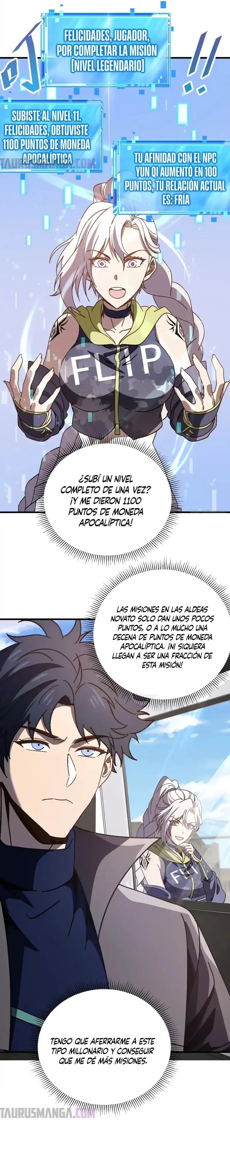 ¡El descenso de la anomalía! Iniciando como un NPC en el fin del Mundo > Capitulo 24 > Page 311
