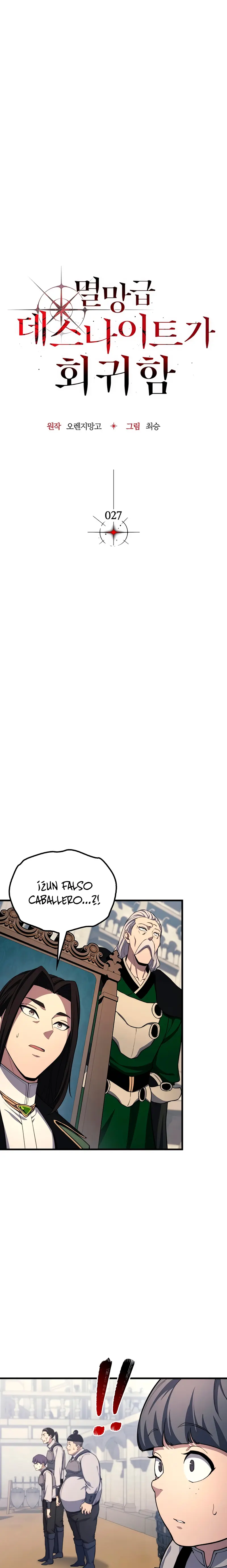 El Regreso del Caballero de la Muerte Clase: Apocalipsis > Capitulo 27 > Page 21