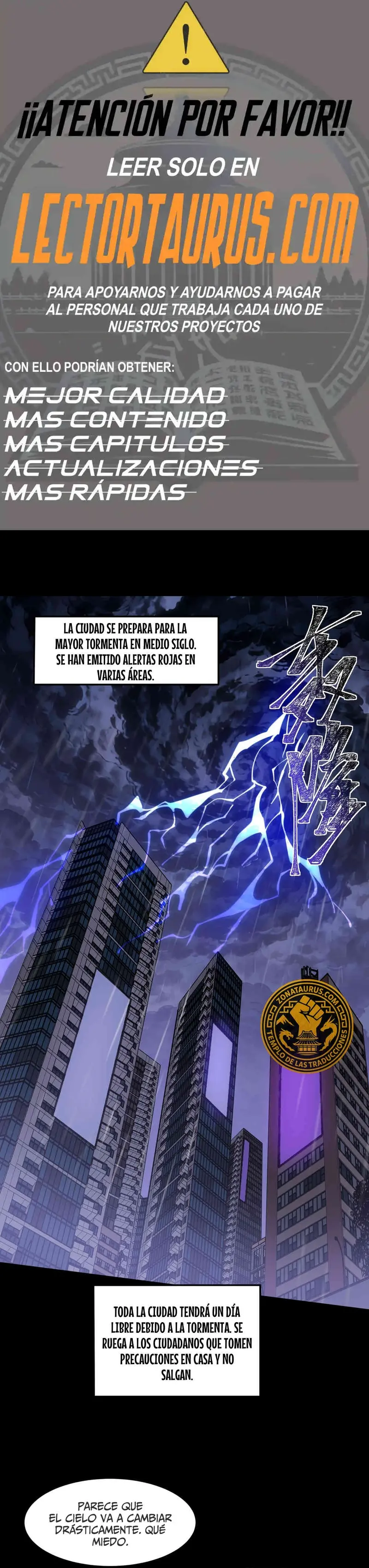 Ascensión Divina: Mi camino a la Cima de las Artes Marciales > Capitulo 32 > Page 01