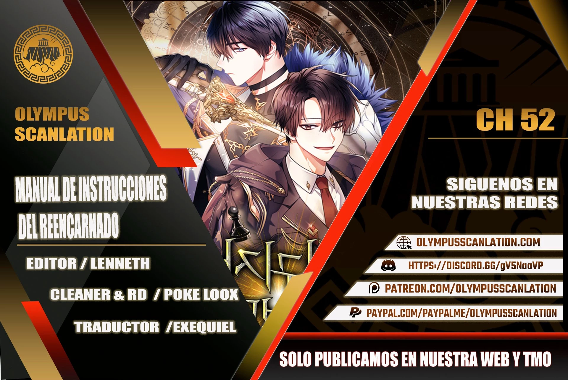 Manual de instrucciones del Reencarnado > Capitulo 52 > Page 01
