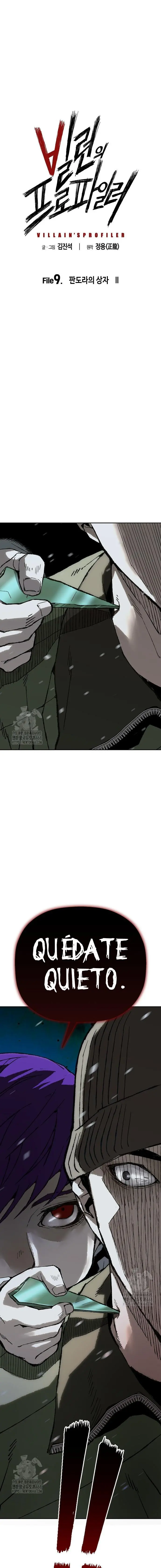 Perfilador de villanos > Capitulo 9 > Page 11