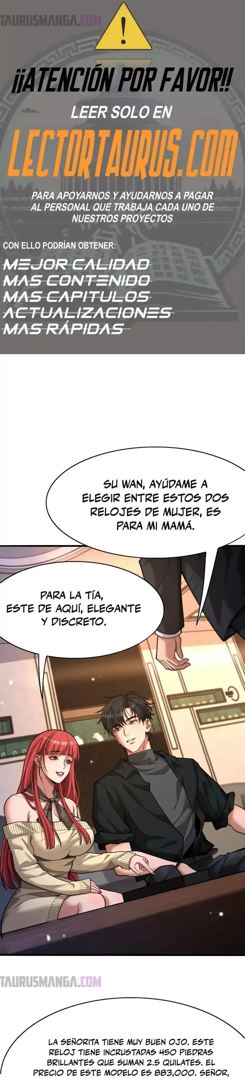 Soy un Magnate Divino, Es Lógico que Sea un Canalla, ¿No?  > Capitulo 8 > Page 01