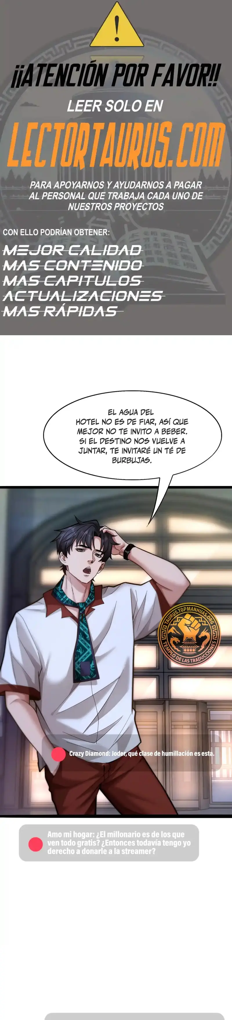 Soy un Magnate Divino, Es Lógico que Sea un Canalla, ¿No?  > Capitulo 12 > Page 01