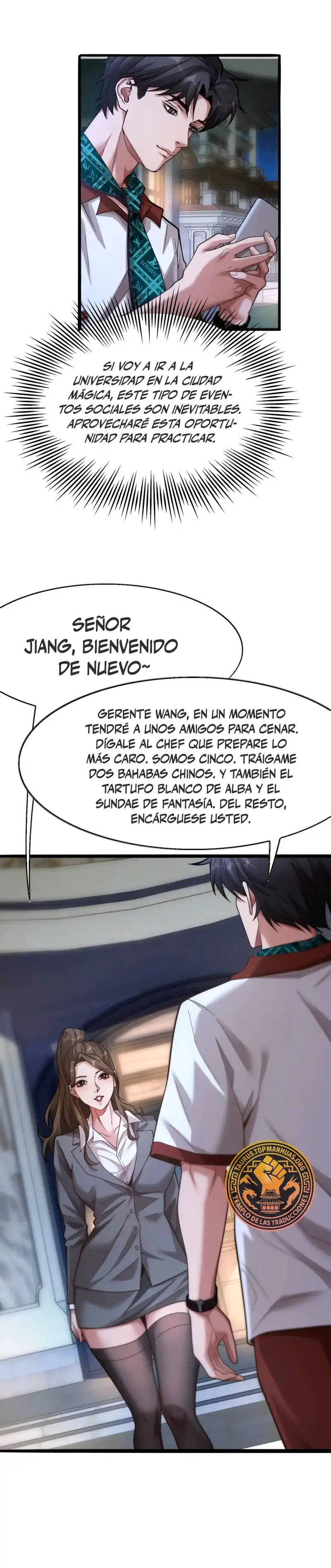 Soy un Magnate Divino, Es Lógico que Sea un Canalla, ¿No?  > Capitulo 12 > Page 21