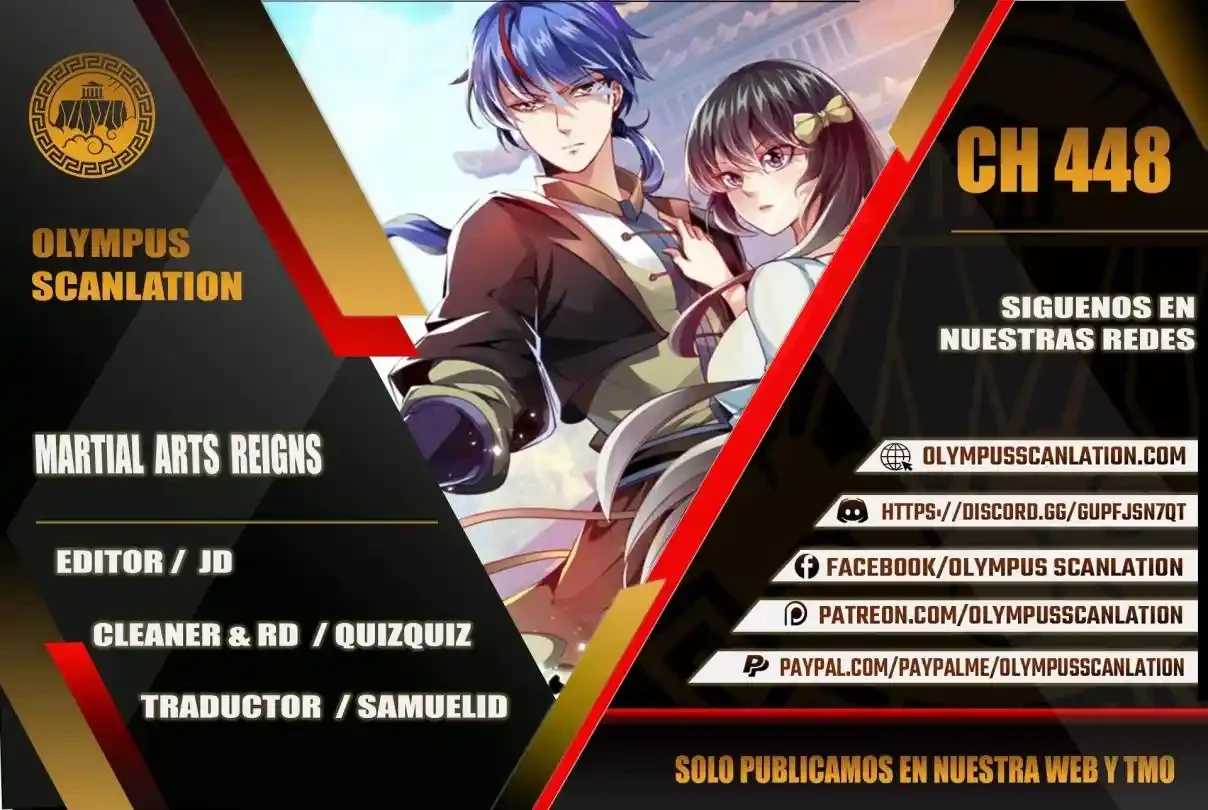 Reinado de las artes marciales > Capitulo 448 > Page 01